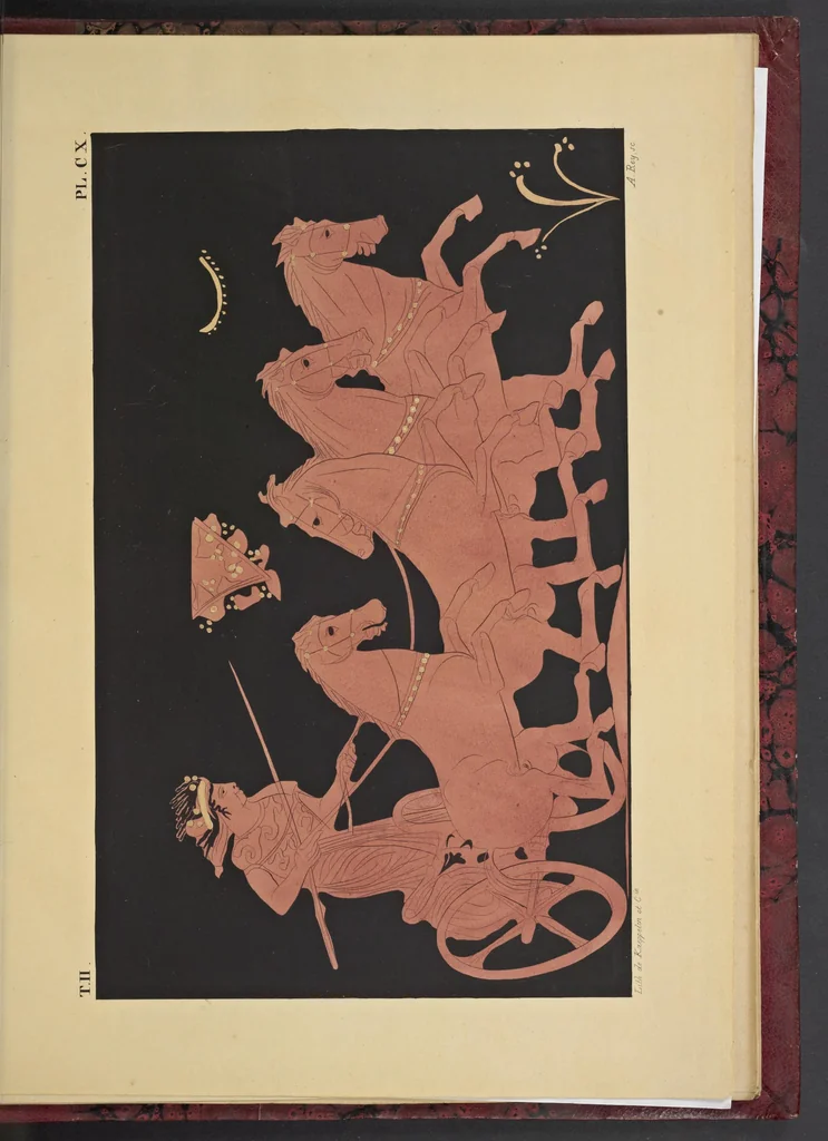 An illustration from Élite des monuments céramographiques; matériaux pour l'histoire des religions et des moeurs de l'antiquité;, 1844, leaf 808