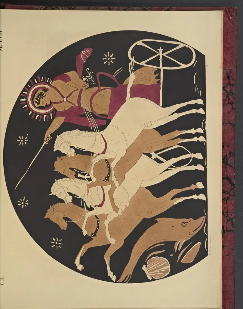 An illustration from Élite des monuments céramographiques; matériaux pour l'histoire des religions et des moeurs de l'antiquité;, 1844, leaf 818