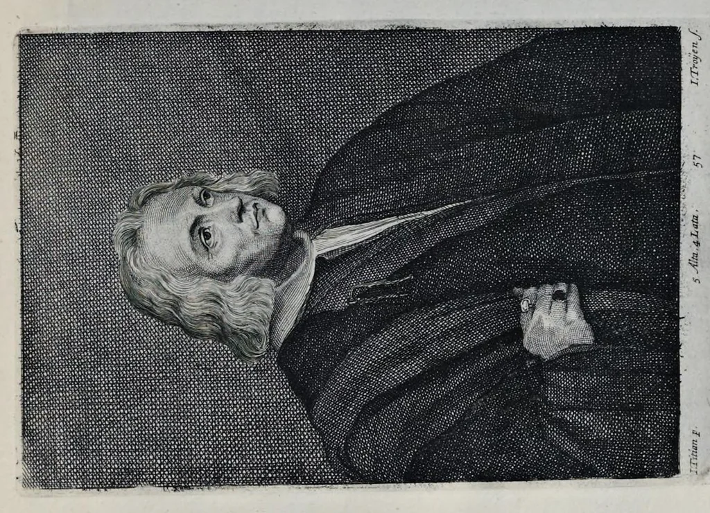 An illustration from Davidis Teniers Antverpiensis, pictoris, et a cubiculis ser.mis principibus Leopoldo Guil. archiduci et Ioanni Austriaco, Theatrum pictorium : in quo exhibentur ipsius manu delineatae, eiusque curâ in aes incisae picturae, archetipae italicae, quas ipse ser.mus archidux in pinacothecam suam Bruxellis collegit, 1673, leaf 112