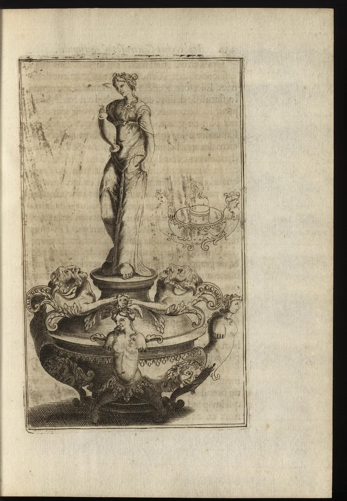 An illustration from Recherches curieuses d'antiquité, contenues en plusieurs dissertations sur des medailles, bas-reliefs, statues, mosaiques, & inscriptions antiques : enrichies d'un grand nombre de figures en taille douce, 1683, leaf 270