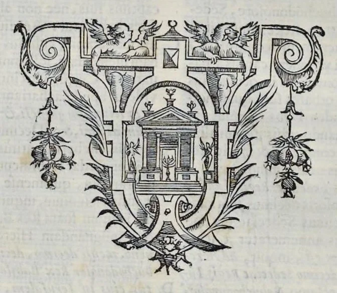 An illustration from Hieronymi Pradi et Ioannis Baptistae Villapandi e Societate Iesv In Ezechielem explanationes et apparatus vrbis ac templi Hierosolymitani : commentariis et imaginibvs illvstratvs : opvs tribvs tomis distinctvm .., 1596, leaf 145