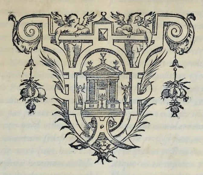 An illustration from Hieronymi Pradi et Ioannis Baptistae Villapandi e Societate Iesv In Ezechielem explanationes et apparatus vrbis ac templi Hierosolymitani : commentariis et imaginibvs illvstratvs : opvs tribvs tomis distinctvm .., 1596, leaf 266