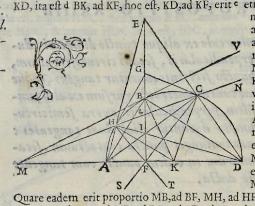 An illustration from Hieronymi Pradi et Ioannis Baptistae Villapandi e Societate Iesv In Ezechielem explanationes et apparatus vrbis ac templi Hierosolymitani : commentariis et imaginibvs illvstratvs : opvs tribvs tomis distinctvm .., 1596, leaf 287