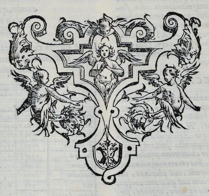 An illustration from Hieronymi Pradi et Ioannis Baptistae Villapandi e Societate Iesv In Ezechielem explanationes et apparatus vrbis ac templi Hierosolymitani : commentariis et imaginibvs illvstratvs : opvs tribvs tomis distinctvm .., 1596, leaf 323