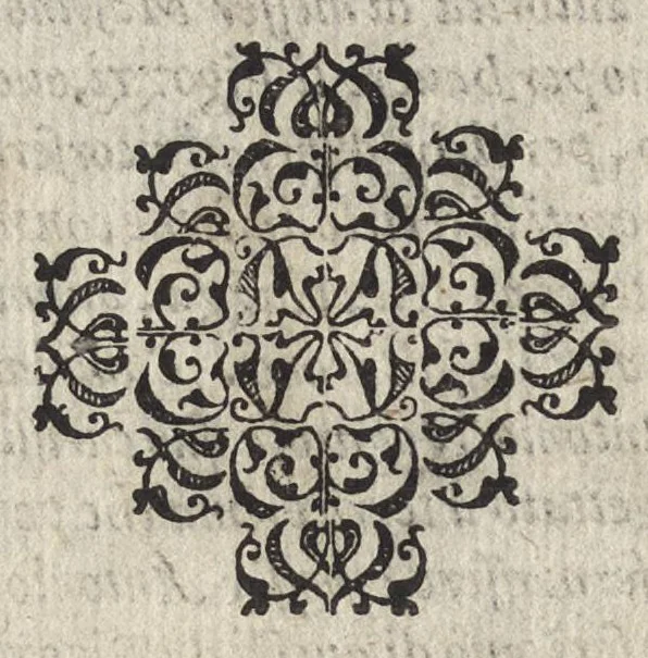 An illustration from Le historie e fatti de' Veronesi ne i tempi del popolo e signori Scaligeri, 1586, leaf 61