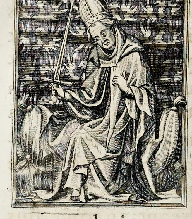 An illustration from Henrici Günteri Thülemarii ... Tractatio de Bulla Aurea, argentea, plumbea et cerea in genere, nec non in specie : de Aurea bulla Caroli IV imperatoris : Accedunt I. Textus Aureae bullae Caroli IV imper. anno 1356 Norimbergae & Metis sancitae ex autographo francofurtano fideliter descriptus. II. Copia MSti Aureae bullae Carolinae, quod in augustissima Bibliotheca vindobenensi invenitur ... III. & IV. Copiae duarum versionum germanicarum Aureae istius bullae, quae in dicta augustissima Bibliotheca caesarea & Curia francofurtana custodiuntur. V. Aurea bulla Andronici imperatoris constantinopolitani cum notis & addit. VI. Aurea bulla brabantina cum commentar. VII. Capitulatio Maximiliani II imperatoris ex originali, quod in serenissimi electoris palatini archivo adservatur, integra edita, 1697, leaf 167
