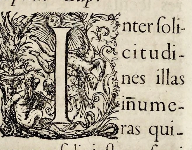 An illustration from Henrici Günteri Thülemarii ... Tractatio de Bulla Aurea, argentea, plumbea et cerea in genere, nec non in specie : de Aurea bulla Caroli IV imperatoris : Accedunt I. Textus Aureae bullae Caroli IV imper. anno 1356 Norimbergae & Metis sancitae ex autographo francofurtano fideliter descriptus. II. Copia MSti Aureae bullae Carolinae, quod in augustissima Bibliotheca vindobenensi invenitur ... III. & IV. Copiae duarum versionum germanicarum Aureae istius bullae, quae in dicta augustissima Bibliotheca caesarea & Curia francofurtana custodiuntur. V. Aurea bulla Andronici imperatoris constantinopolitani cum notis & addit. VI. Aurea bulla brabantina cum commentar. VII. Capitulatio Maximiliani II imperatoris ex originali, quod in serenissimi electoris palatini archivo adservatur, integra edita, 1697, leaf 172
