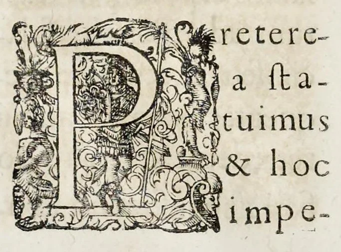 An illustration from Henrici Günteri Thülemarii ... Tractatio de Bulla Aurea, argentea, plumbea et cerea in genere, nec non in specie : de Aurea bulla Caroli IV imperatoris : Accedunt I. Textus Aureae bullae Caroli IV imper. anno 1356 Norimbergae & Metis sancitae ex autographo francofurtano fideliter descriptus. II. Copia MSti Aureae bullae Carolinae, quod in augustissima Bibliotheca vindobenensi invenitur ... III. & IV. Copiae duarum versionum germanicarum Aureae istius bullae, quae in dicta augustissima Bibliotheca caesarea & Curia francofurtana custodiuntur. V. Aurea bulla Andronici imperatoris constantinopolitani cum notis & addit. VI. Aurea bulla brabantina cum commentar. VII. Capitulatio Maximiliani II imperatoris ex originali, quod in serenissimi electoris palatini archivo adservatur, integra edita, 1697, leaf 187