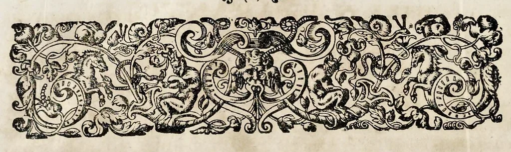 An illustration from Henrici Günteri Thülemarii ... Tractatio de Bulla Aurea, argentea, plumbea et cerea in genere, nec non in specie : de Aurea bulla Caroli IV imperatoris : Accedunt I. Textus Aureae bullae Caroli IV imper. anno 1356 Norimbergae & Metis sancitae ex autographo francofurtano fideliter descriptus. II. Copia MSti Aureae bullae Carolinae, quod in augustissima Bibliotheca vindobenensi invenitur ... III. & IV. Copiae duarum versionum germanicarum Aureae istius bullae, quae in dicta augustissima Bibliotheca caesarea & Curia francofurtana custodiuntur. V. Aurea bulla Andronici imperatoris constantinopolitani cum notis & addit. VI. Aurea bulla brabantina cum commentar. VII. Capitulatio Maximiliani II imperatoris ex originali, quod in serenissimi electoris palatini archivo adservatur, integra edita, 1697, leaf 327