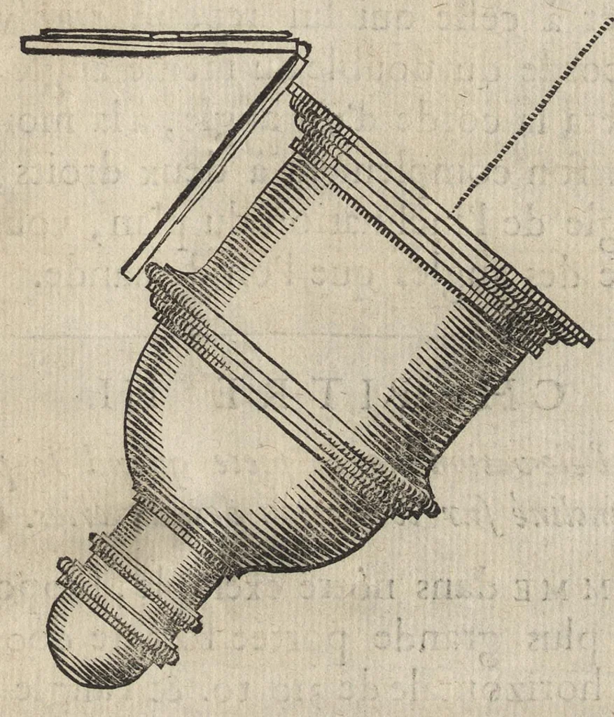 An illustration from L'art de jetter les bombes, 1683, leaf 146