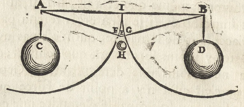 An illustration from L'art de jetter les bombes, 1683, leaf 379