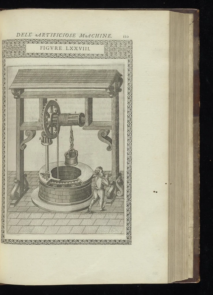 An illustration from Le diverse et artificiose machine, 1588, leaf 276