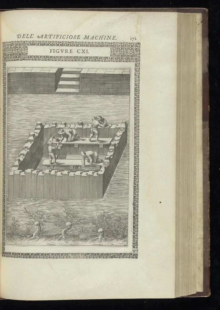 An illustration from Le diverse et artificiose machine, 1588, leaf 380