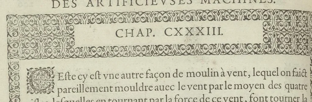 An illustration from Le diverse et artificiose machine, 1588, leaf 449
