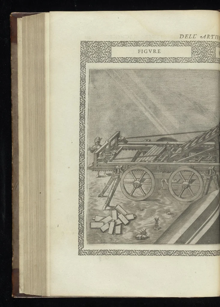 An illustration from Le diverse et artificiose machine, 1588, leaf 481