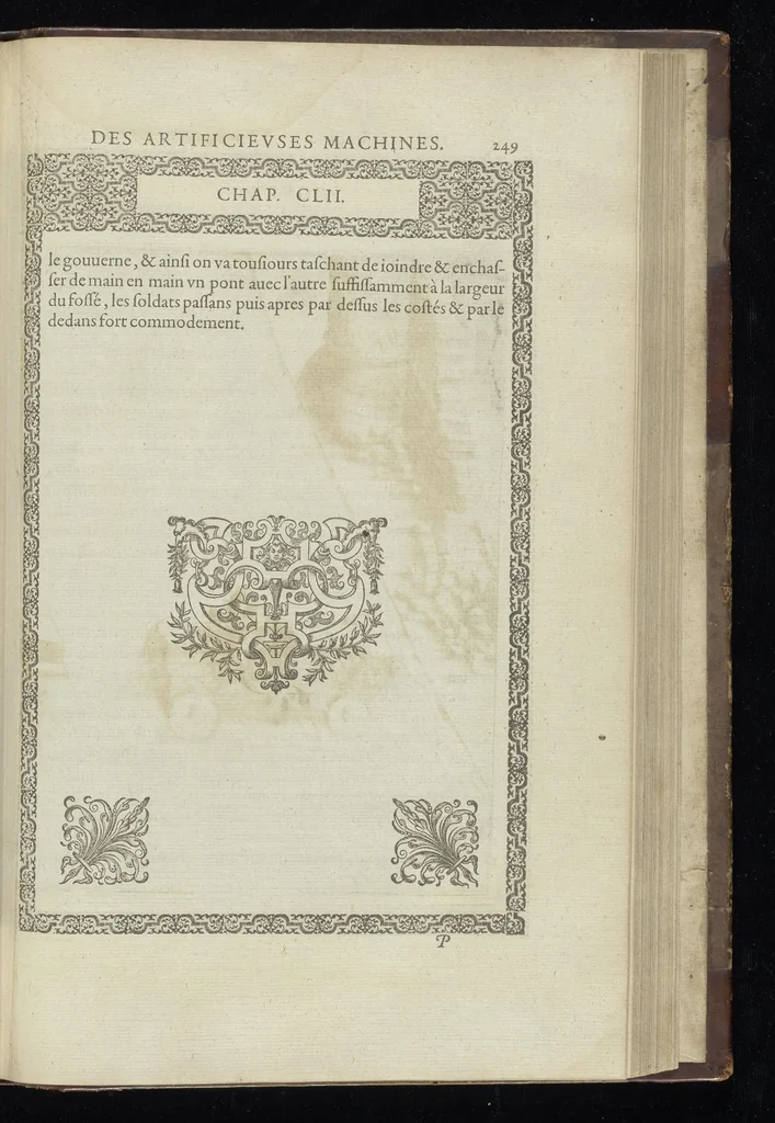 An illustration from Le diverse et artificiose machine, 1588, leaf 534