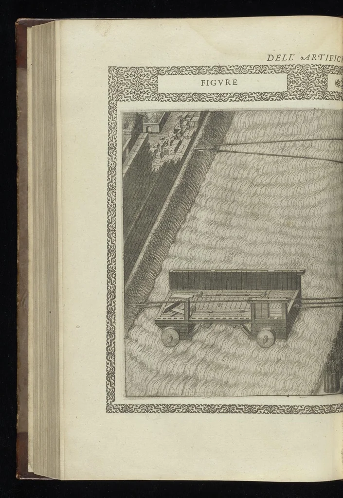 An illustration from Le diverse et artificiose machine, 1588, leaf 543