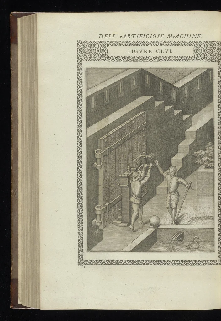 An illustration from Le diverse et artificiose machine, 1588, leaf 551