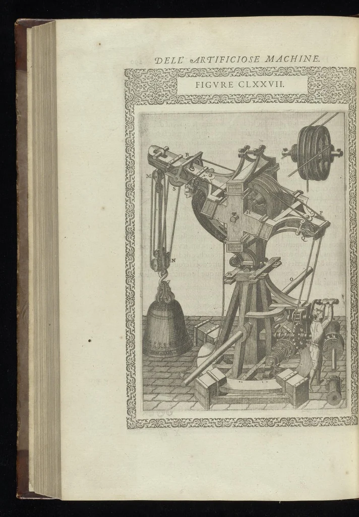 An illustration from Le diverse et artificiose machine, 1588, leaf 619