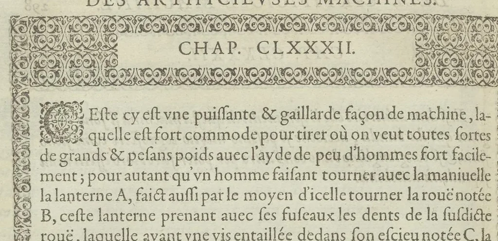 An illustration from Le diverse et artificiose machine, 1588, leaf 635