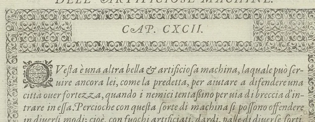 An illustration from Le diverse et artificiose machine, 1588, leaf 691