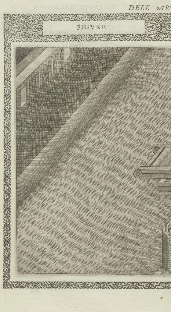 An illustration from Le diverse et artificiose machine, 1588, leaf 713