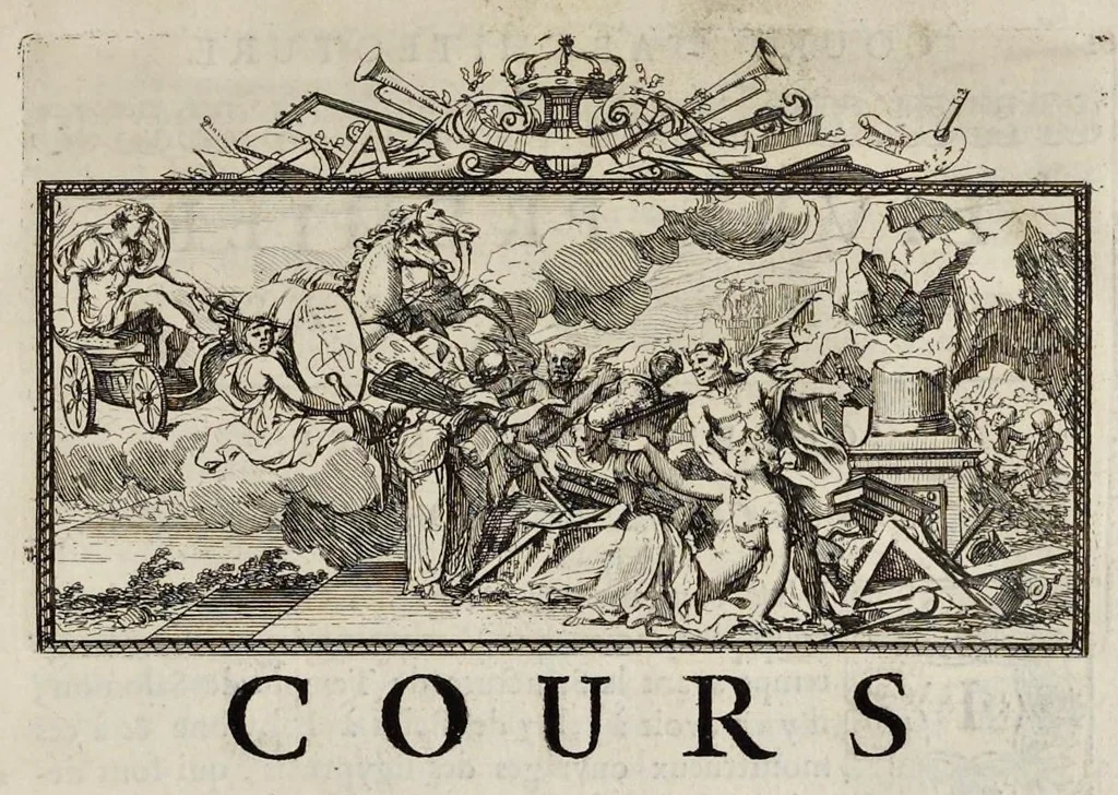 An illustration from Cours d'architecture enseigné dans l'Academie royale d'architecture ..., 1698, leaf 202