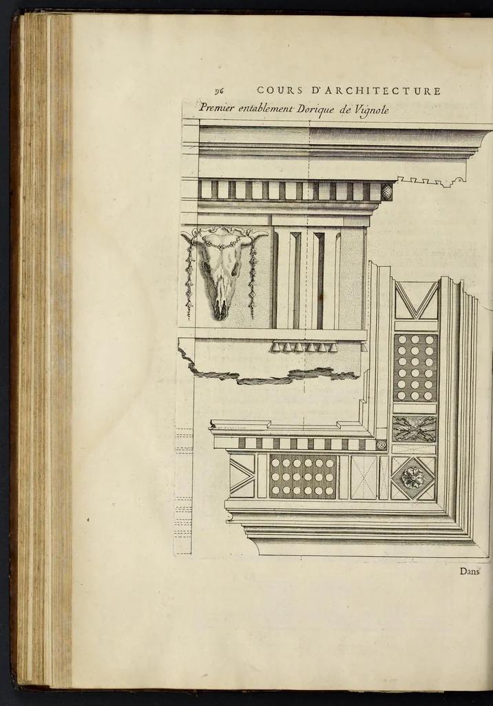An illustration from Cours d'architecture enseigné dans l'Academie royale d'architecture ..., 1698, leaf 297