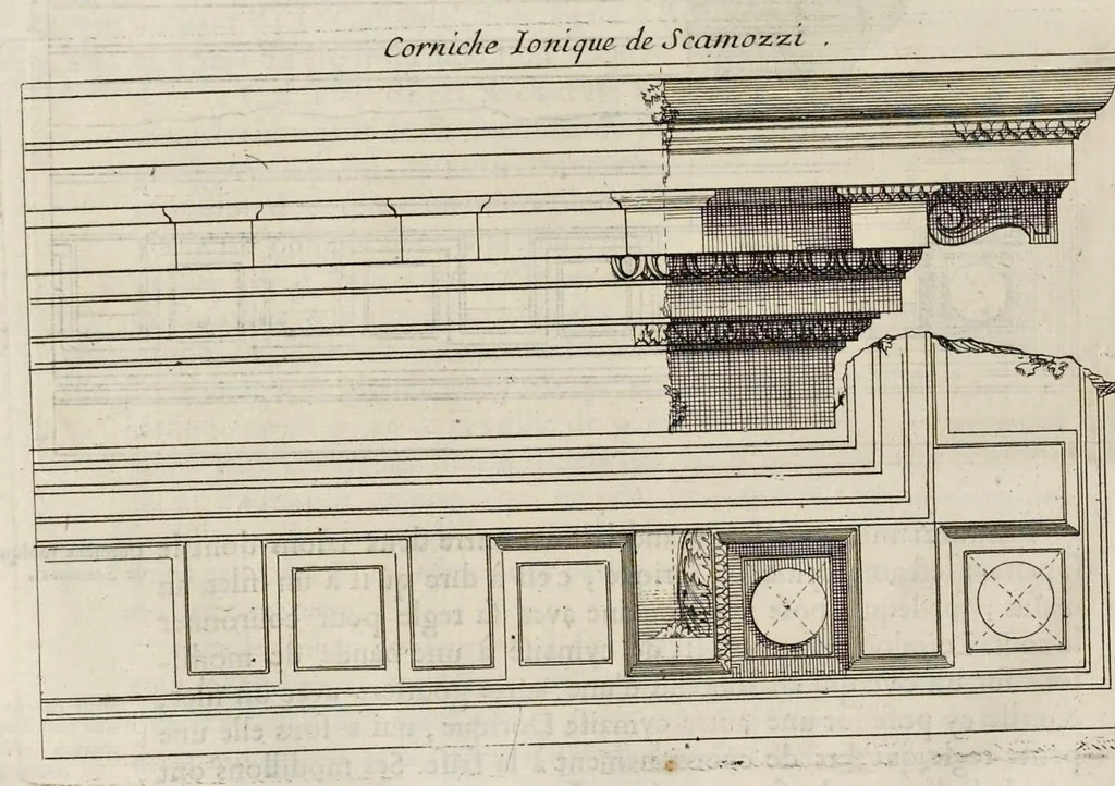 An illustration from Cours d'architecture enseigné dans l'Academie royale d'architecture ..., 1698, leaf 307