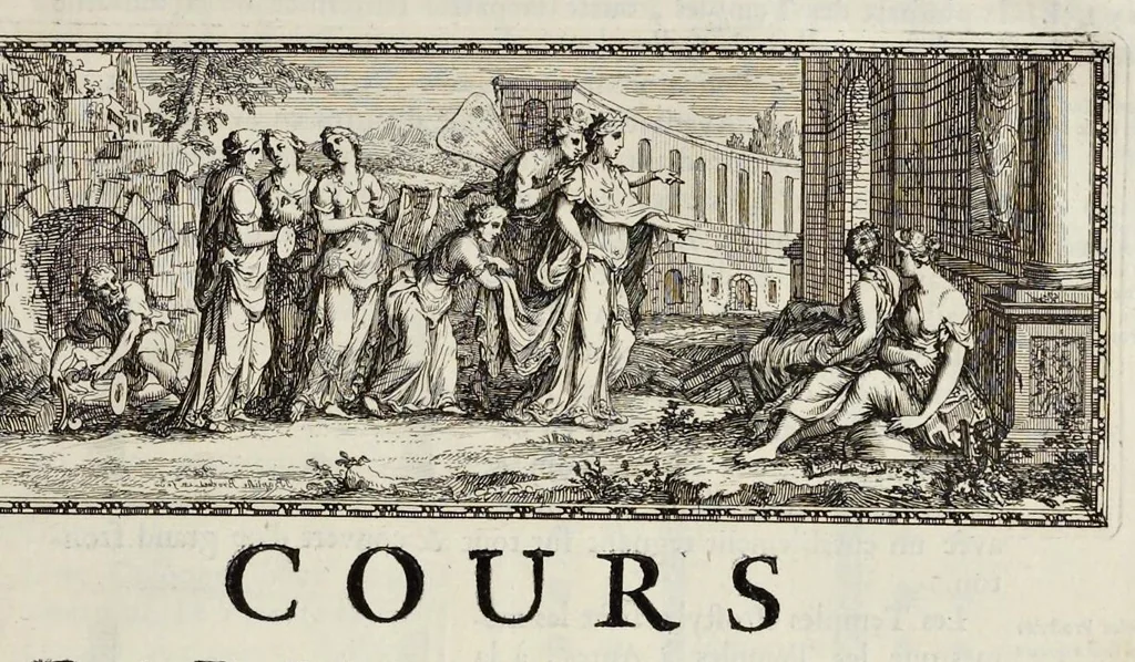 An illustration from Cours d'architecture enseigné dans l'Academie royale d'architecture ..., 1698, leaf 378