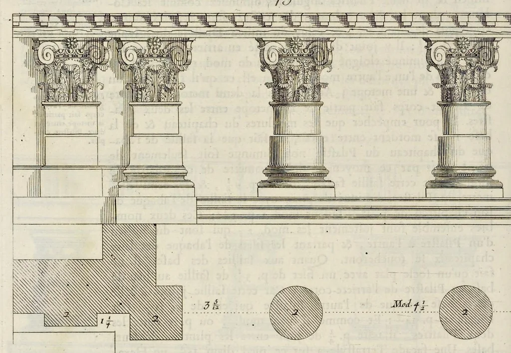 An illustration from Cours d'architecture enseigné dans l'Academie royale d'architecture ..., 1698, leaf 427