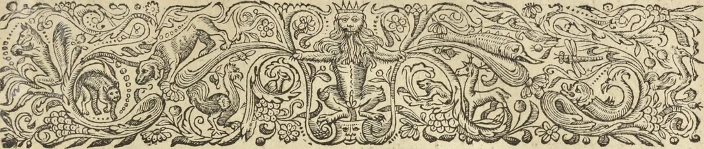 An illustration from Naukeurige beschrijvinge der Afrikaensche gewesten van Egypten, Barbaryen, Libyen, Biledulgerid, Negroslant, Guinea, Ethiopiën, Abyssinie ... : getrokken uit verscheyde hedendaegse lantbeschrijvers en geschriften van bereisde ondersoekers dier landen, 1668, leaf 18