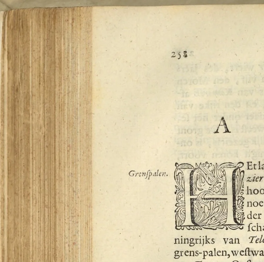 An illustration from Naukeurige beschrijvinge der Afrikaensche gewesten van Egypten, Barbaryen, Libyen, Biledulgerid, Negroslant, Guinea, Ethiopiën, Abyssinie ... : getrokken uit verscheyde hedendaegse lantbeschrijvers en geschriften van bereisde ondersoekers dier landen, 1668, leaf 359
