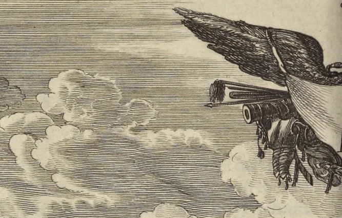 An illustration from Naukeurige beschrijvinge der Afrikaensche gewesten van Egypten, Barbaryen, Libyen, Biledulgerid, Negroslant, Guinea, Ethiopiën, Abyssinie ... : getrokken uit verscheyde hedendaegse lantbeschrijvers en geschriften van bereisde ondersoekers dier landen, 1668, leaf 361