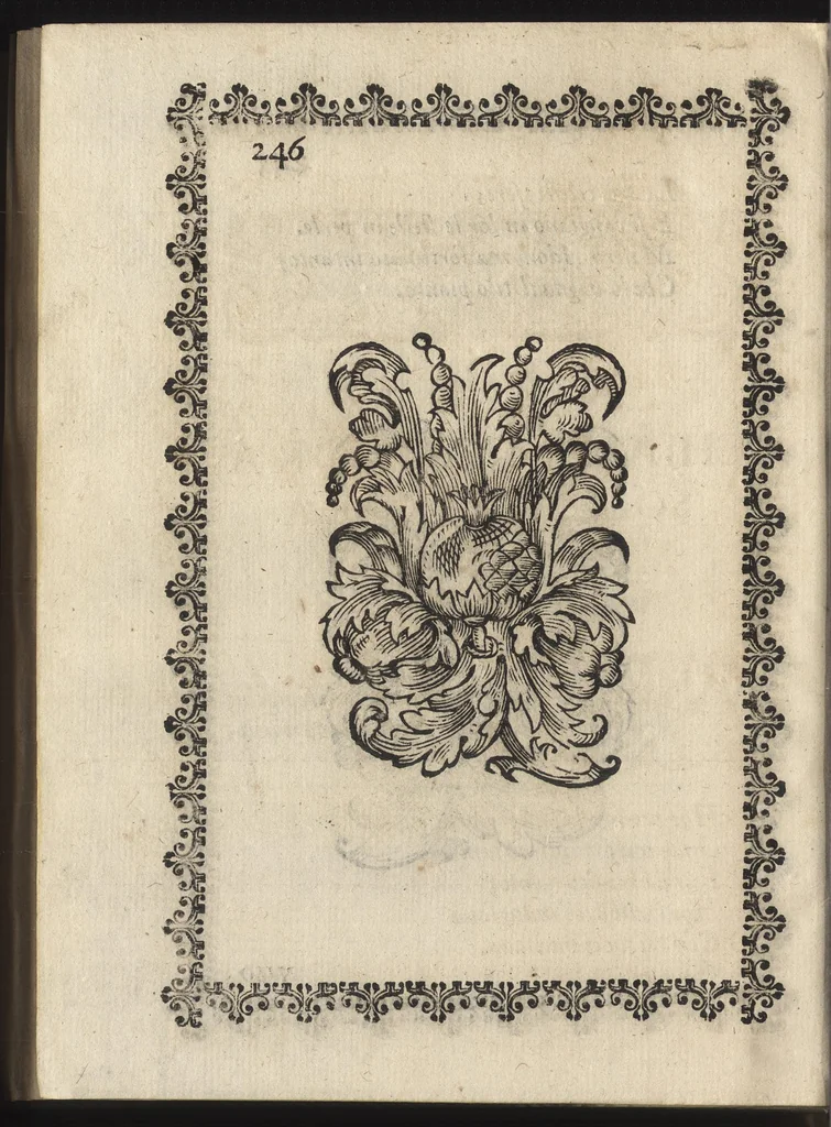 An illustration from Le noue muse, 1614, leaf 257