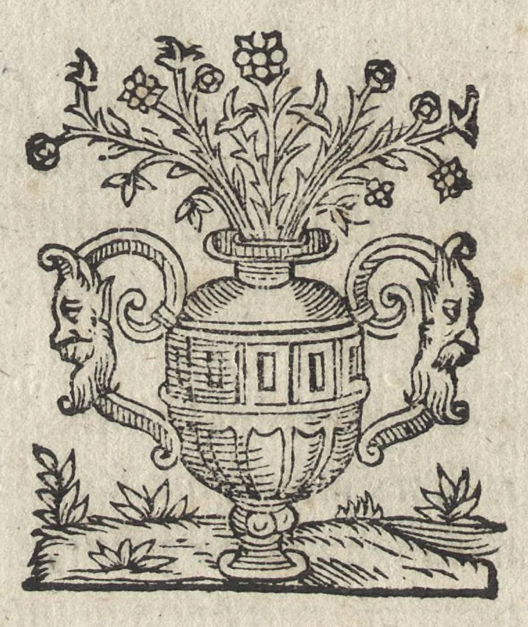 An illustration from Le noue muse, 1614, leaf 55