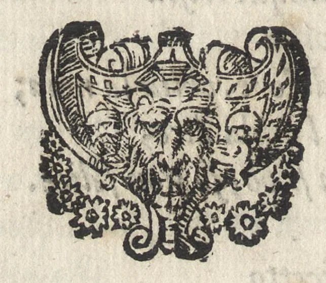 An illustration from Le noue muse, 1614, leaf 85