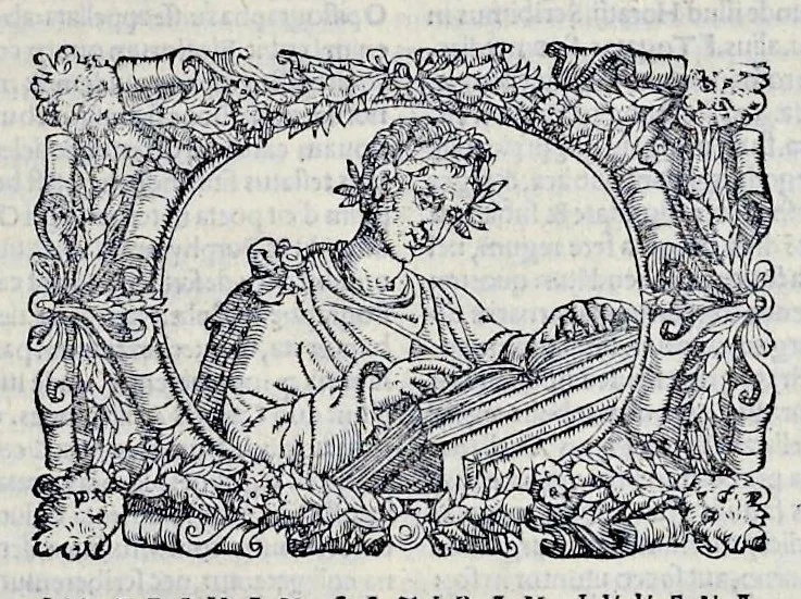 An illustration from Ivnii Ivvenalis Aqvinatis Satyrographi opvs : nunc demvm ab omnibvs mendis purgatum, & pluribus collatis exemplaribus suo candori restitutum, 1548, leaf 16