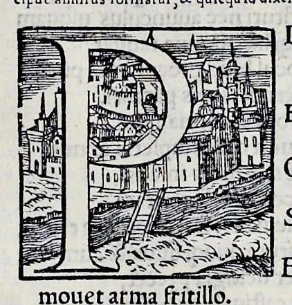 An illustration from Ivnii Ivvenalis Aqvinatis Satyrographi opvs : nunc demvm ab omnibvs mendis purgatum, & pluribus collatis exemplaribus suo candori restitutum, 1548, leaf 270