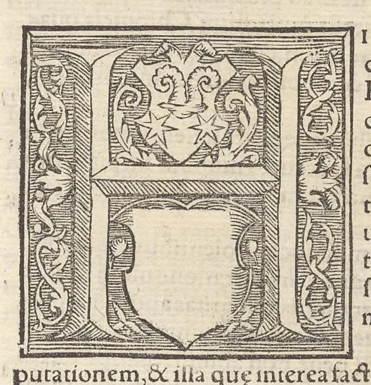 An illustration from Chronicon insigne monasterij Hirsaugiensis, ordinis S. Benedicti, 1534, leaf 2