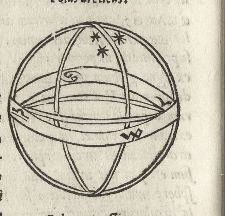 An illustration from Cosmographiae introdvctio : cum quibusdam geometriae ac astronomiae principijs ad eam rem necessarijs, 1533, leaf 15