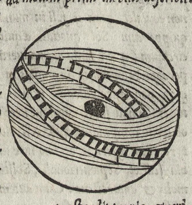 An illustration from Cosmographiae introdvctio : cum quibusdam geometriae ac astronomiae principijs ad eam rem necessarijs, 1533, leaf 22