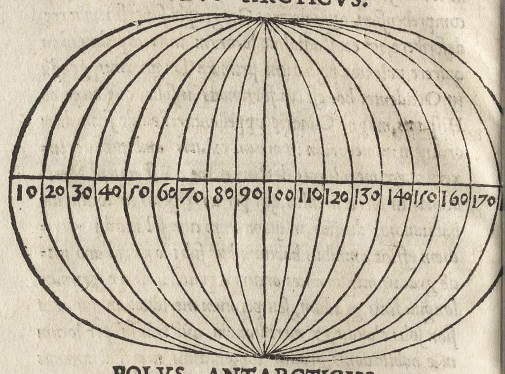 An illustration from Cosmographiae introdvctio : cum quibusdam geometriae ac astronomiae principijs ad eam rem necessarijs, 1533, leaf 39