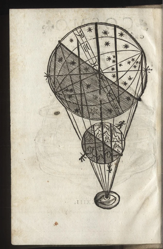 An illustration from Cosmographiae introdvctio : cum quibusdam geometriae ac astronomiae principijs ad eam rem necessarijs, 1533, leaf 5
