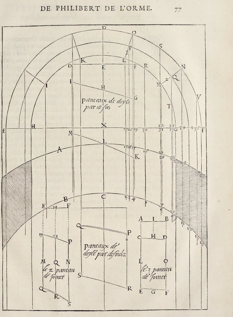An illustration from Le premier tome de l'architectvre, 1567, leaf 164
