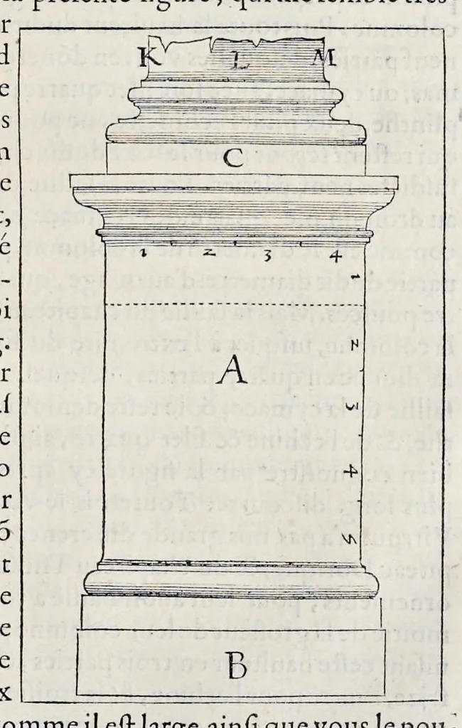 An illustration from Le premier tome de l'architectvre, 1567, leaf 298