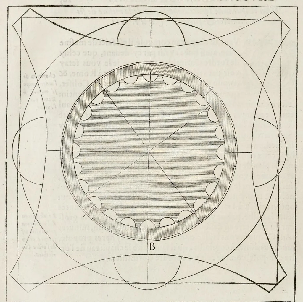 An illustration from Le premier tome de l'architectvre, 1567, leaf 421