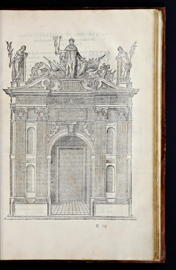 An illustration from Le premier tome de l'architectvre, 1567, leaf 502