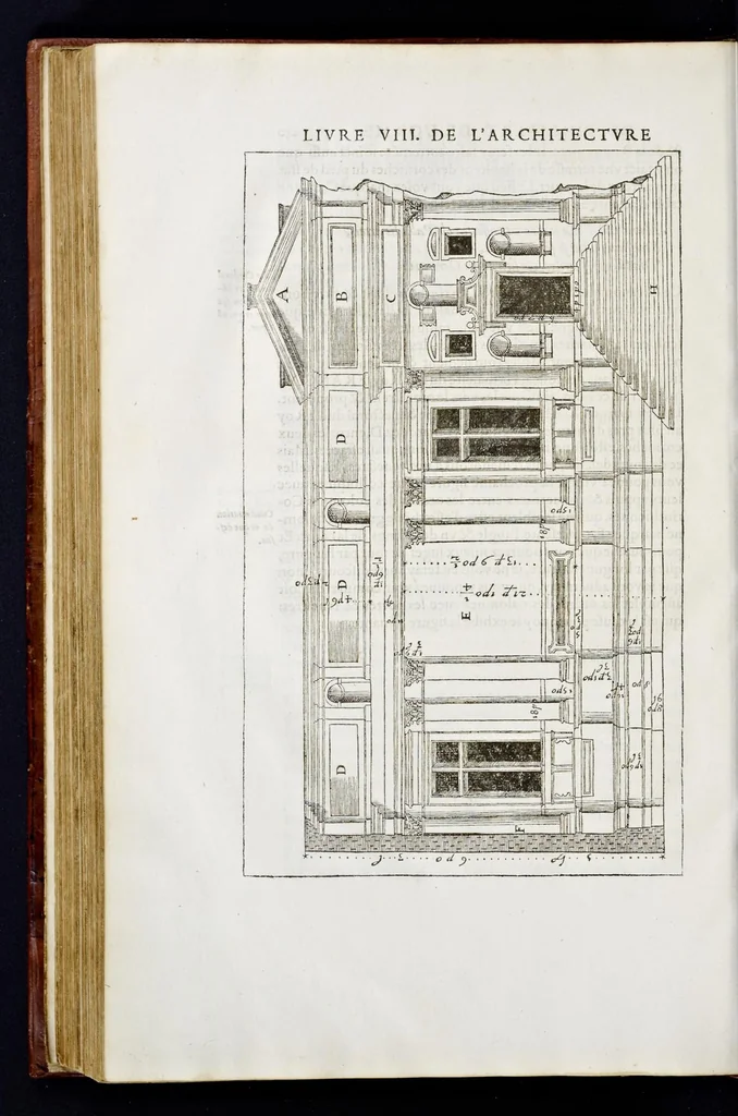 An illustration from Le premier tome de l'architectvre, 1567, leaf 509