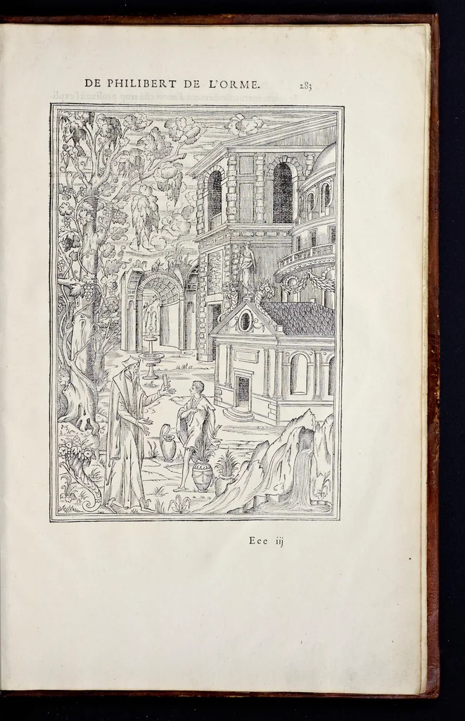 An illustration from Le premier tome de l'architectvre, 1567, leaf 574